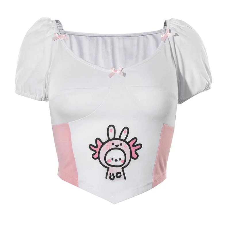 y2k Crop Top Women Anime t shirt Harajuku Cyber y2k Kawaii Clothes Graphic tee 2021 Fashion Summer Women Short Sleeve Cute Top
y2k Crop Top Women Anime t shirt Harajuku Cyber y2k Kawaii Clothes Graphic tee 2021 Fashion Summer Women Short Sleeve Cute Top