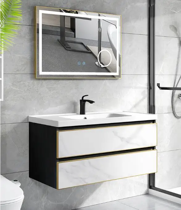 Rock plate bathroom cabinet combination light luxury bathroom solid wood complete set bathroom sink basin cabinet combination wa
Rock plate bathroom cabinet combination light luxury bathroom solid wood complete set bathroom sink basin cabinet combination wa