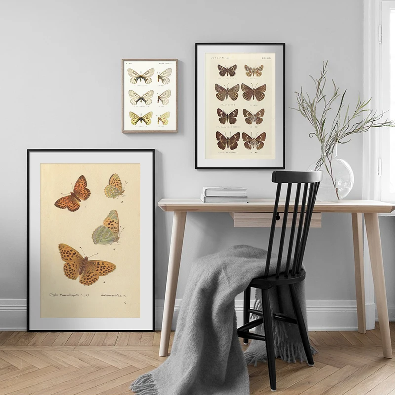 Butterfly Insect Vintage Poster Papillons Print Canvas Painting Biology Education Wall Art Picture Modern Study Room Decoration
Butterfly Insect Vintage Poster Papillons Print Canvas Painting Biology Education Wall Art Picture Modern Study Room Decoration