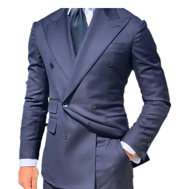 MyLoddy Fashion Handsome Mens Custom 2 Pieces Set For Wedding Groom Wear Double Breasted Slim Fit Tuxedo (Jacket+Pants)
MyLoddy Fashion Handsome Mens Custom 2 Pieces Set For Wedding Groom Wear Double Breasted Slim Fit Tuxedo (Jacket+Pants)