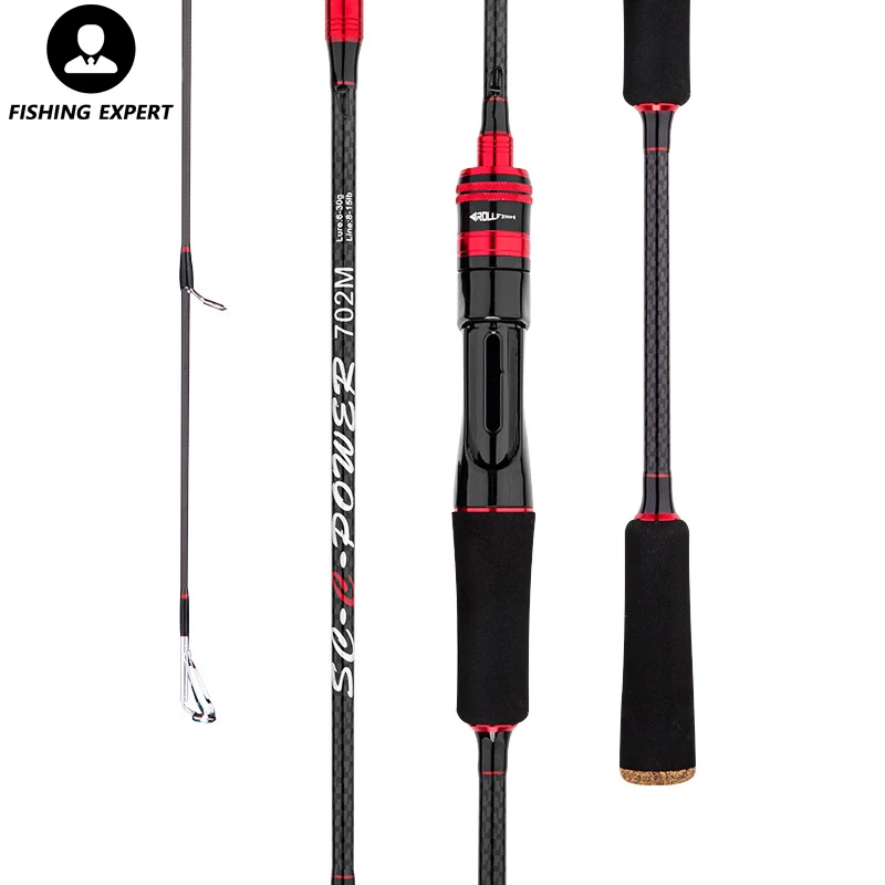Fishing Rod L/M/MH 3 Styles Spinning or Casting Hard Carbon Fiber Pole Offshore Angling Ultra Light Boat Lure Gear Carp Tackle
Fishing Rod L/M/MH 3 Styles Spinning or Casting Hard Carbon Fiber Pole Offshore Angling Ultra Light Boat Lure Gear Carp Tackle