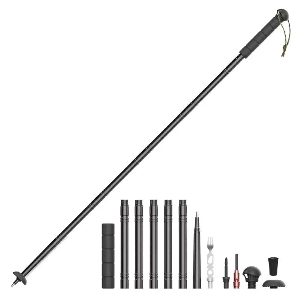 Black 116cm Tactical Stick Walking Stick Trekking Pole 2020 Outdoor Travel Hiking Portable Survival Tool Multifunction
Black 116cm Tactical Stick Walking Stick Trekking Pole 2020 Outdoor Travel Hiking Portable Survival Tool Multifunction