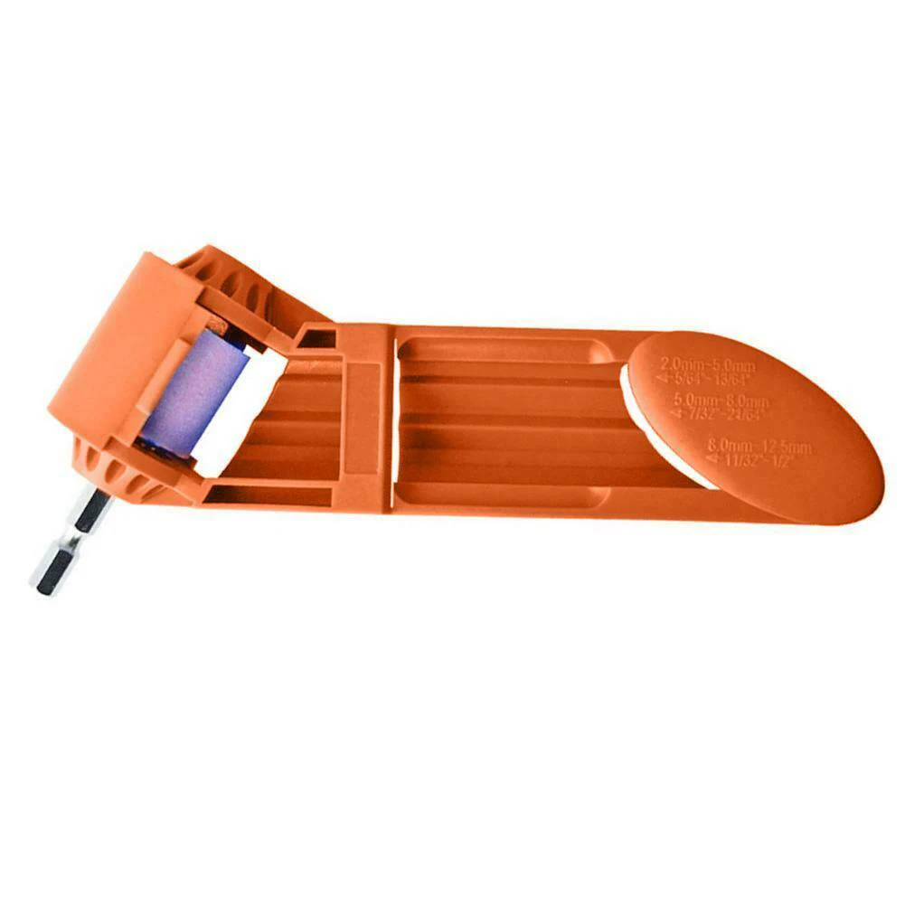 Drill Bit Sharpener Sharpening Tool Corundum Resisting Grinding Wheel ABS + Corundum Grinding Wheel Drill Sharpener Wrench
Drill Bit Sharpener Sharpening Tool Corundum Resisting Grinding Wheel ABS + Corundum Grinding Wheel Drill Sharpener Wrench