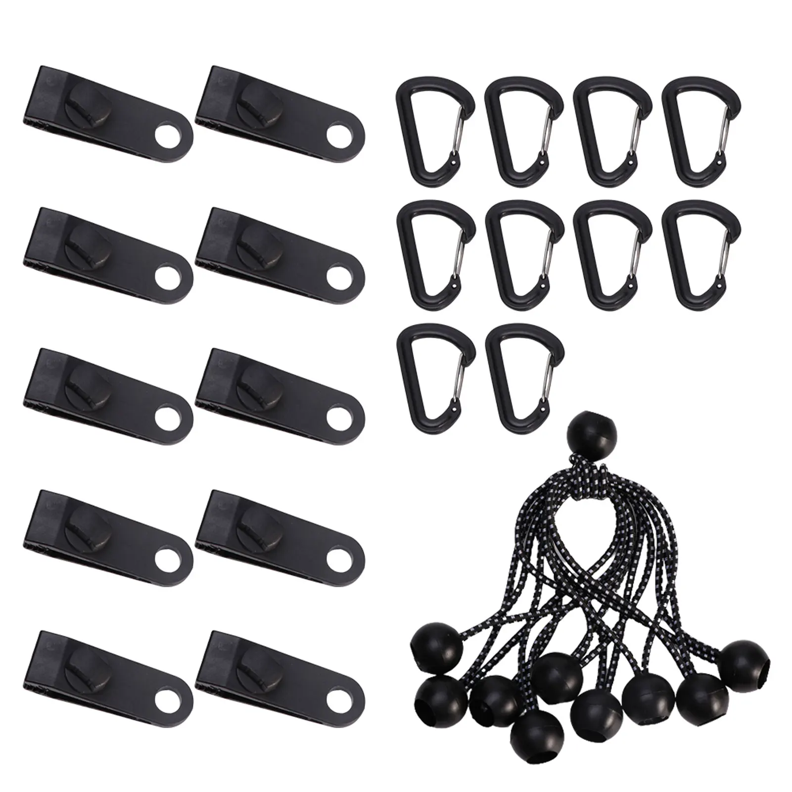 High Strength Buckle Tent Clip Set Tarpaulin Instant Canopy Tool Outdoor Camping Heavy Duty Elastic Band Accessories Fixing
High Strength Buckle Tent Clip Set Tarpaulin Instant Canopy Tool Outdoor Camping Heavy Duty Elastic Band Accessories Fixing
