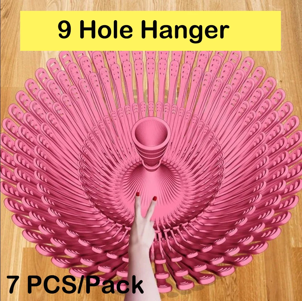 Magic Multi-Port Support Hangers For Clothes Rack Multifunction Plastic Drying Hanger Storage Hangers Random Color
Magic Multi-Port Support Hangers For Clothes Rack Multifunction Plastic Drying Hanger Storage Hangers Random Color