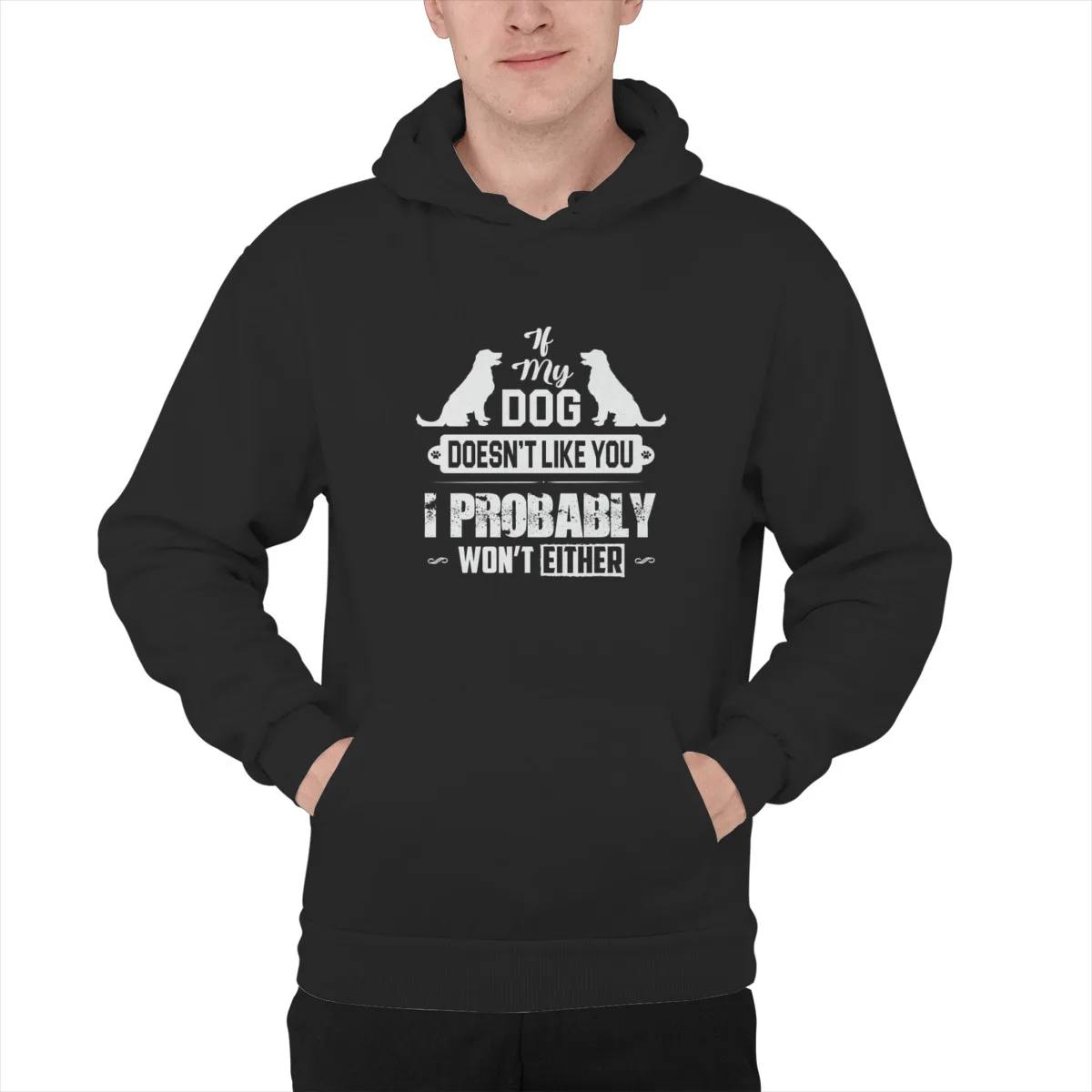 Men's Hoodie Dog Person Series If my dog doesn't like yoEssentials Fashion Punk Anime Hoody Sweat Homme 41335
Men's Hoodie Dog Person Series If my dog doesn't like yoEssentials Fashion Punk Anime Hoody Sweat Homme 41335