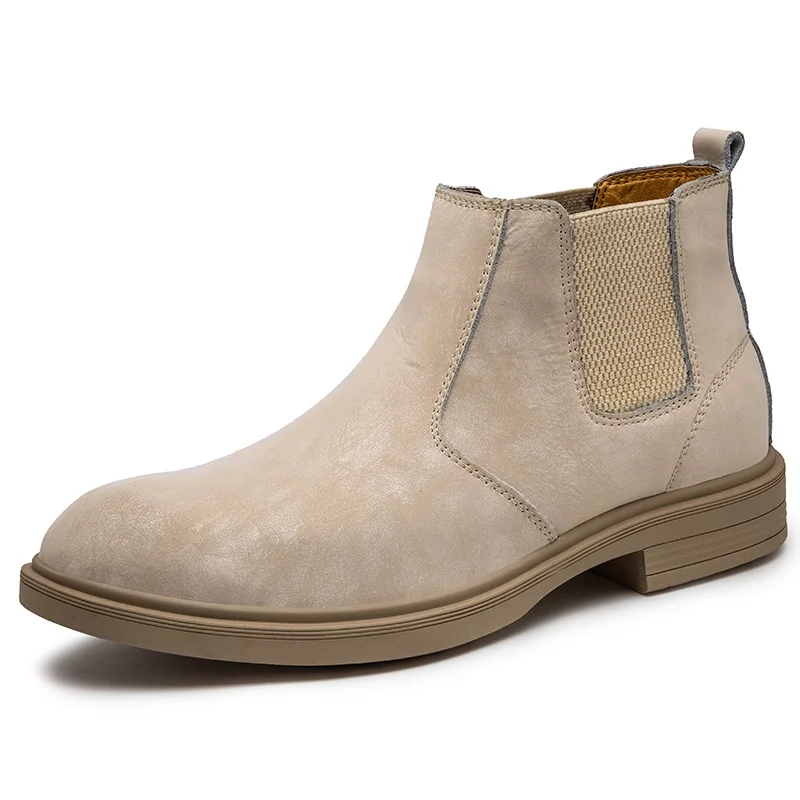 Classic Chelsea Boots Quilted Boots Men Winter with Fur Warm Street Large Size Ankle Footwear for Male Casual Leather Mens Shoes
Classic Chelsea Boots Quilted Boots Men Winter with Fur Warm Street Large Size Ankle Footwear for Male Casual Leather Mens Shoes