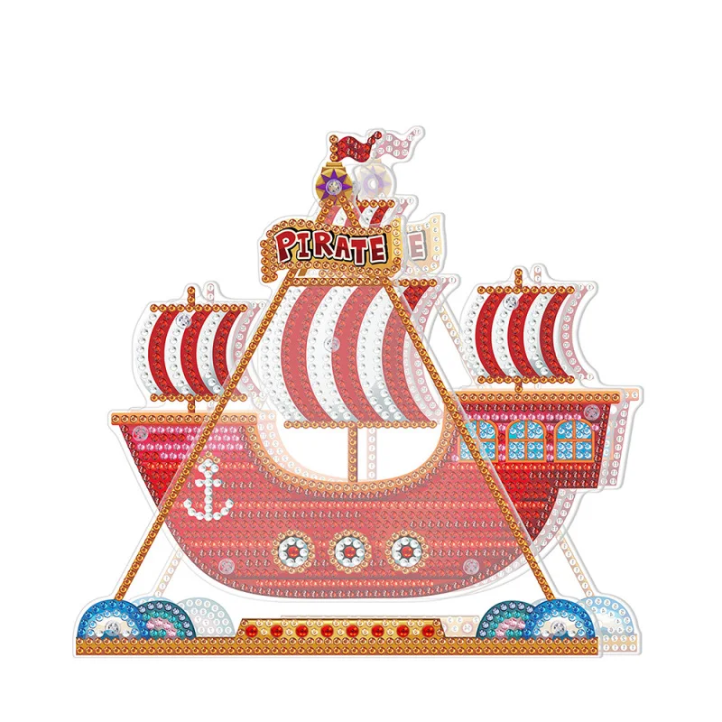 DIY Pirate Ship Art Diamond Painting Point Drill Material Package Home Desktop Decoration
DIY Pirate Ship Art Diamond Painting Point Drill Material Package Home Desktop Decoration