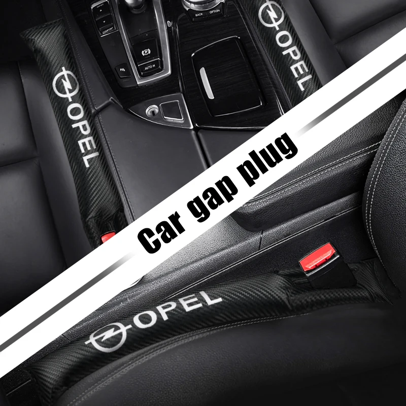 

1/2PC Car Seat Gap Filler Padding Seat plug Leakproof Pads Accessories For opel insignia astra h j g corsa d b zafira b Vectra c