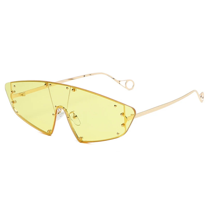 2020Fashion Eye protection Sunglasses Women Irregular Mirror Pink Lens Rivet glasses Vintage Sunglass For Women Men UV400 
2020Fashion Eye protection Sunglasses Women Irregular Mirror Pink Lens Rivet glasses Vintage Sunglass For Women Men UV400