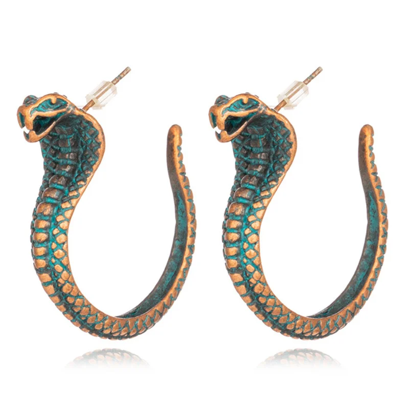 Personality Exaggerated Punk Style Jewelry Snake-shaped Earrings Fashion Earrings Wholesale New Earrings Earings Fashion Jewelry
Personality Exaggerated Punk Style Jewelry Snake-shaped Earrings Fashion Earrings Wholesale New Earrings Earings Fashion Jewelry
