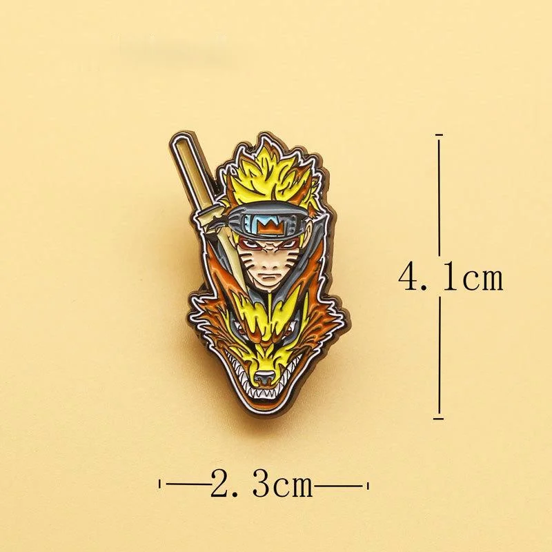 Animation Ninja Brooch alloy enamel metal Brooch Cosplay props metal Brooch men's Lapel Badge animation accessories animation Br
Animation Ninja Brooch alloy enamel metal Brooch Cosplay props metal Brooch men's Lapel Badge animation accessories animation Br