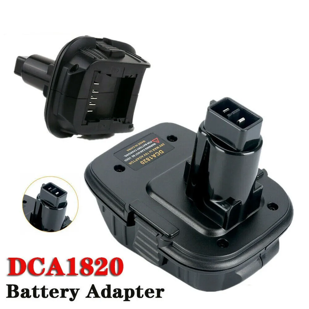 Пластиковый адаптер для аккумулятора DCA1820, 11*10,5*9 см, подходит для Dewalt 18 В/20 в, преобразователь Li-Ion в Ni-Cad DCB200, электроинструменты, 1 шт.
Пластиковый адаптер для аккумулятора DCA1820, 11*10,5*9 см, подходит для Dewalt 18 В/20 в, преобразователь Li-Ion в Ni-Cad DCB200, электроинструменты, 1 шт.