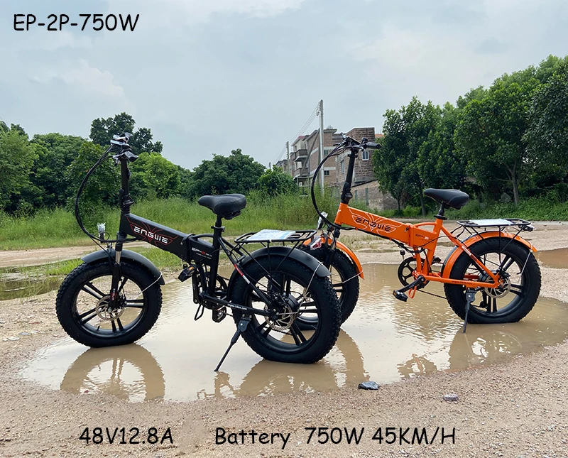 EP-2P-750W Powerful Motor Electric bike 48V12.8A electric Bicycle 45KM/H 7Speeds Fat Tire bike 20*4.0inch Mountain Snow ebike
EP-2P-750W Powerful Motor Electric bike 48V12.8A electric Bicycle 45KM/H 7Speeds Fat Tire bike 20*4.0inch Mountain Snow ebike
