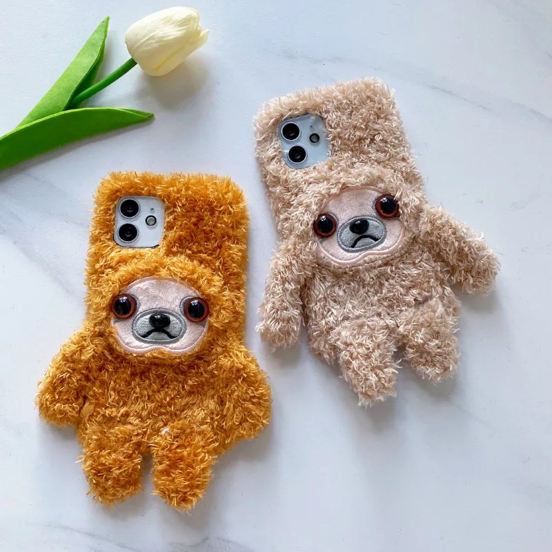 Cute 3D Sloth Phone Case For iPhone 12 11 13 Pro X Xr Xs Max 8 7 Plus 6 S Case Cute Plush Animal Warm Furry Cover Pink Kid Girl
Cute 3D Sloth Phone Case For iPhone 12 11 13 Pro X Xr Xs Max 8 7 Plus 6 S Case Cute Plush Animal Warm Furry Cover Pink Kid Girl