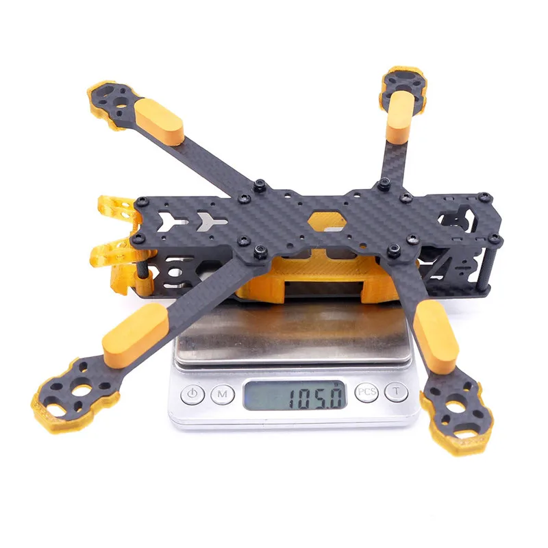 Papilio 5 220mm 5mm Arm Carbon Fiber 5 Inch Racing Frame Kit for Air Unit FPV Racing RC Drone Parts Multirotor Multicopter Accs
Papilio 5 220mm 5mm Arm Carbon Fiber 5 Inch Racing Frame Kit for Air Unit FPV Racing RC Drone Parts Multirotor Multicopter Accs