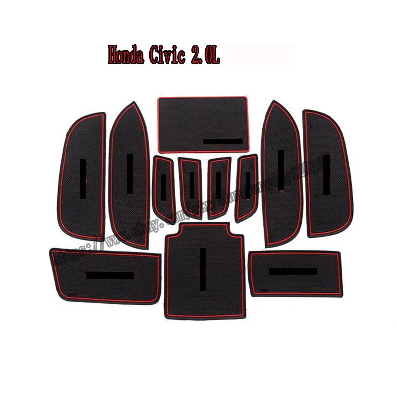 Fit For Honda Civic 9th 2012-2015 Interior Door Mat Gate Slot Pad Car Cup Mat Non-slip
Fit For Honda Civic 9th 2012-2015 Interior Door Mat Gate Slot Pad Car Cup Mat Non-slip