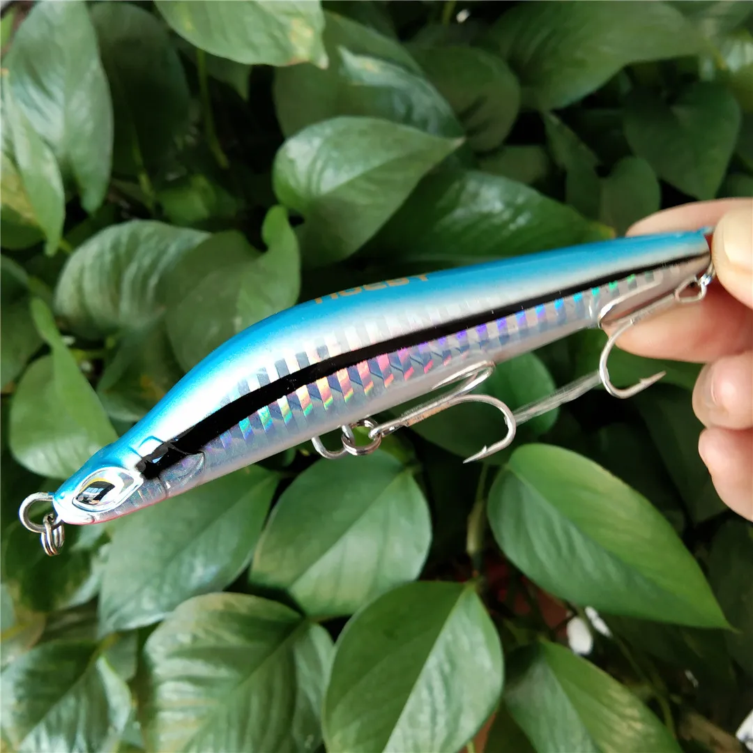 Noeby 6pcs 105mm 40g Pencil Fishing Lure Jerk Baits Sinking Long Casting Sea Fishing For Sea Bass
Noeby 6pcs 105mm 40g Pencil Fishing Lure Jerk Baits Sinking Long Casting Sea Fishing For Sea Bass
