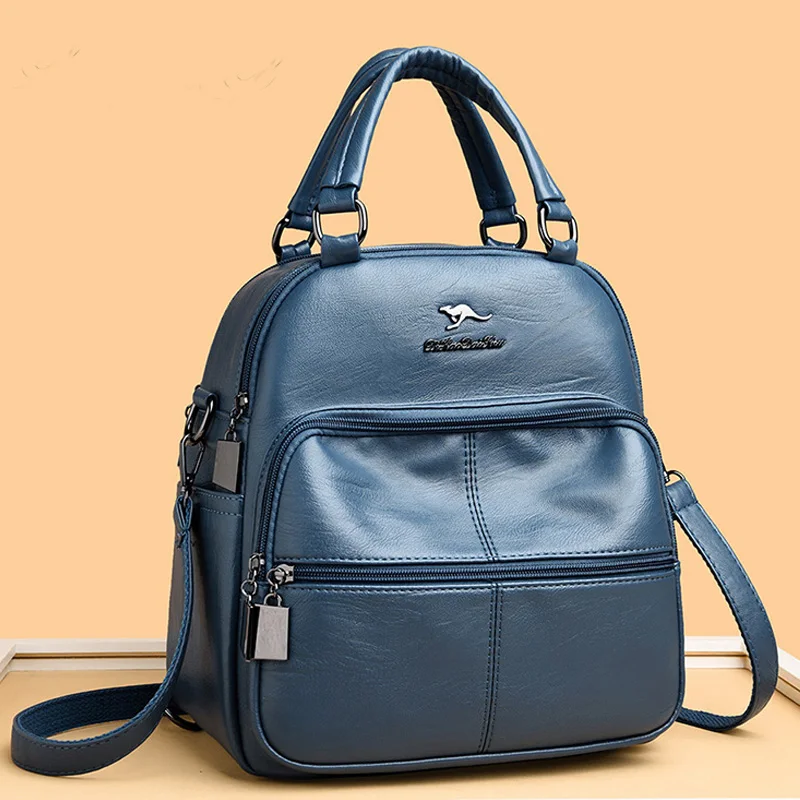 Causal Soft Leather Women Backpack 2022 Anti Theft Lady Leather Back Pack Tote Bag Large Female Travel Backpacks Girl School Bag
Causal Soft Leather Women Backpack 2022 Anti Theft Lady Leather Back Pack Tote Bag Large Female Travel Backpacks Girl School Bag