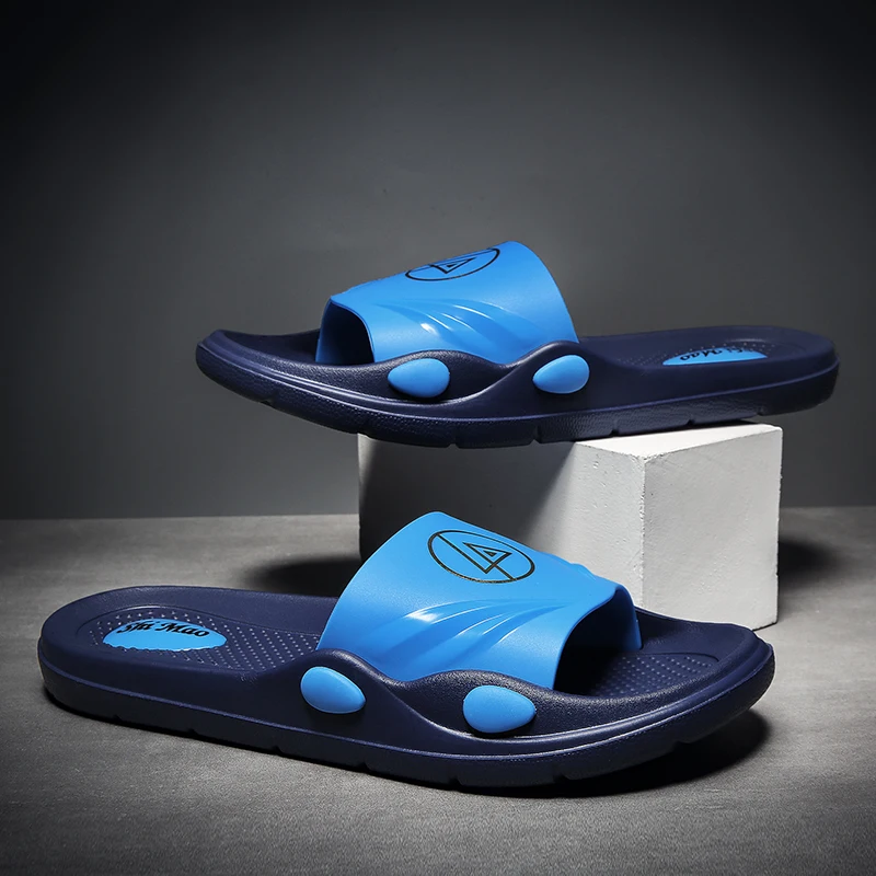 Mens Badslippers Casual Non-slip Slides Summer Massage Flip Flops Bathroom Beach Slipper Fashion Soft Sole Man Massage Sandals
Mens Badslippers Casual Non-slip Slides Summer Massage Flip Flops Bathroom Beach Slipper Fashion Soft Sole Man Massage Sandals