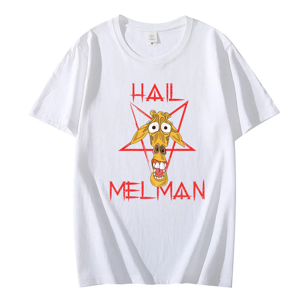 Футболка I Hate Melman одежда в уличном стиле с принтом из мультфильмов в стиле Харадзюку, мужская летняя футболка с коротким рукавом, модные белы...
Футболка I Hate Melman одежда в уличном стиле с принтом из мультфильмов в стиле Харадзюку, мужская летняя футболка с коротким рукавом, модные белы...