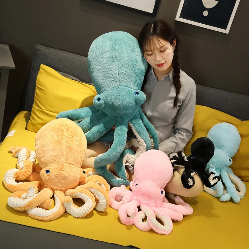 30-90cm Kawaii Octopus Plush Toys Soft Simulation Animal Octopus Pillow Big Size Large Stuffed Toy Dolls Children Birthday Gifts
30-90cm Kawaii Octopus Plush Toys Soft Simulation Animal Octopus Pillow Big Size Large Stuffed Toy Dolls Children Birthday Gifts
