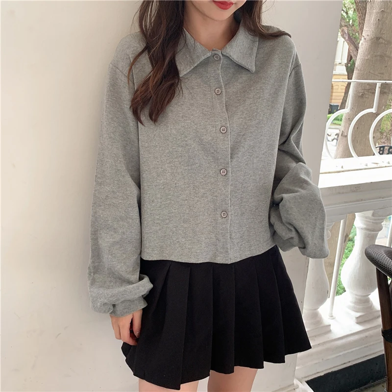 Harajuku Gray Hoodies Fashion Gothic Solid Color Streetwear Chic Sweatshirt Women Spring Autumn Long Sleeve Sweetshirt for Girls
Harajuku Gray Hoodies Fashion Gothic Solid Color Streetwear Chic Sweatshirt Women Spring Autumn Long Sleeve Sweetshirt for Girls
