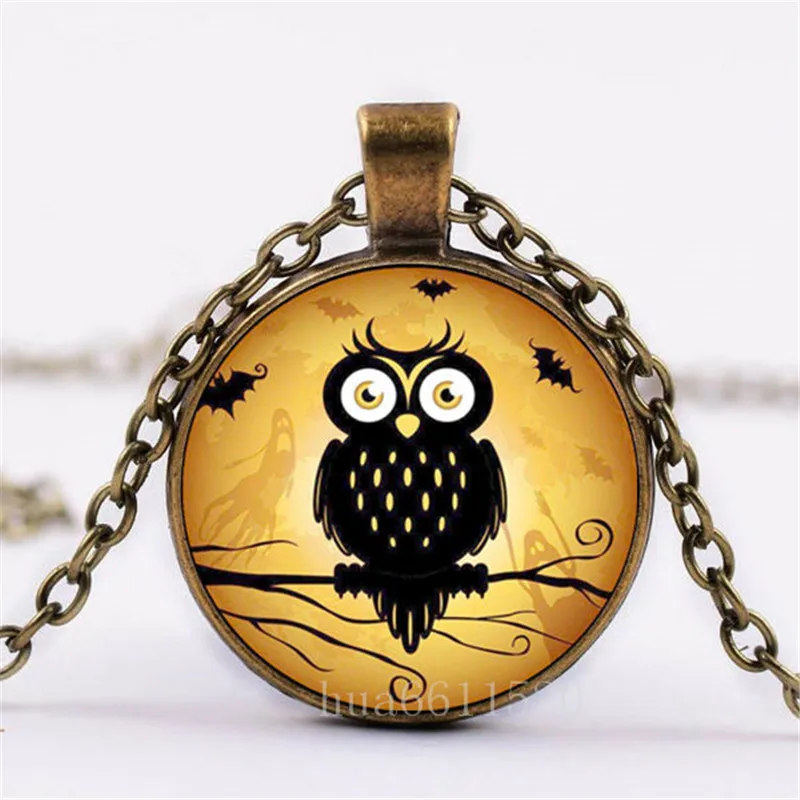 Hallows' Day Owl Animal Photo Cabochon Glass Chain Necklace,Charm Creative Women Pendants Fashion Jewelry Friend Gifts
Hallows' Day Owl Animal Photo Cabochon Glass Chain Necklace,Charm Creative Women Pendants Fashion Jewelry Friend Gifts