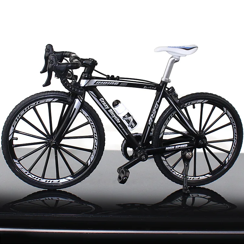 New Creative Alloy Simulation Bicycle Model Ornament Mini Bicycle Toy Model 1:10 Finger Mountain Bike Metal Racing Collection
New Creative Alloy Simulation Bicycle Model Ornament Mini Bicycle Toy Model 1:10 Finger Mountain Bike Metal Racing Collection