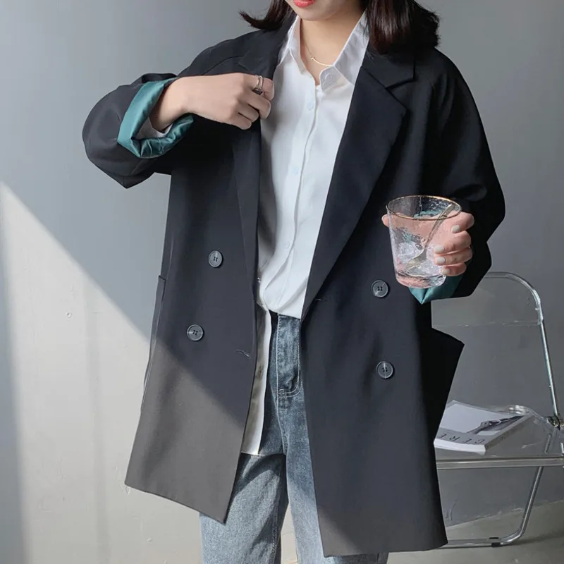 2020 Spring Autumn New Sweet Women Suit Jacket Long Sleeve Plus Size Ladies Office Coat Black Blazers Outerwear Female
2020 Spring Autumn New Sweet Women Suit Jacket Long Sleeve Plus Size Ladies Office Coat Black Blazers Outerwear Female