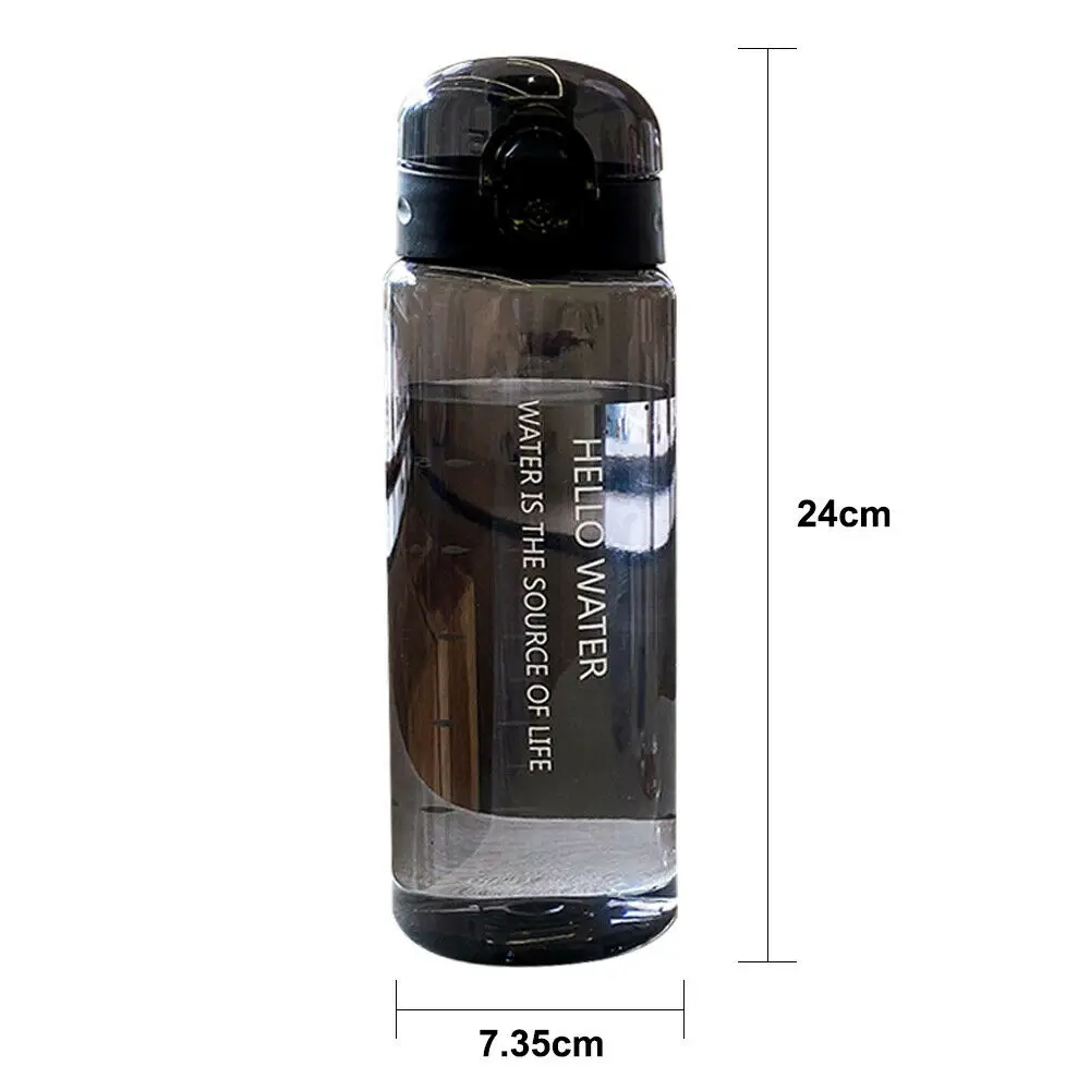 Sports Water Bottle 780ml Portable Gym Travel Clear Leakproof Plastic Drinking Cup Bottle
Sports Water Bottle 780ml Portable Gym Travel Clear Leakproof Plastic Drinking Cup Bottle