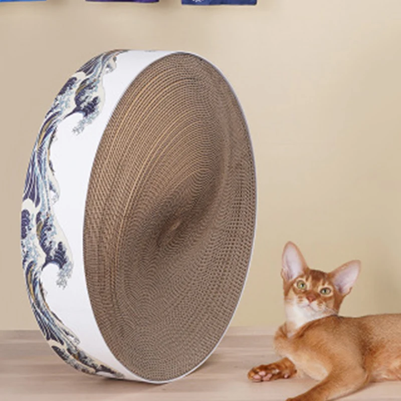 Scratcher Claw Sharpener Large Corrugated Paper Cat Litter Wear-Resistant Cat Toy Scratcher Litter
Scratcher Claw Sharpener Large Corrugated Paper Cat Litter Wear-Resistant Cat Toy Scratcher Litter