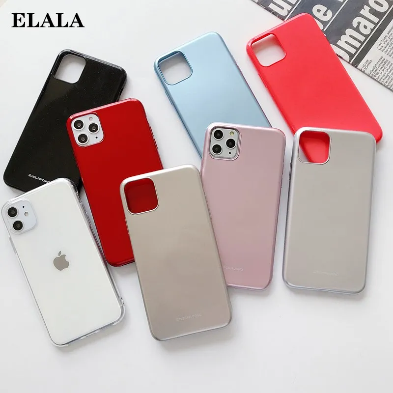 Fashion Phone Case for iPhone 12 11 Pro Max SE 2020 XR XS 6 7 8 Plus Soft TPU Golssy Cover Glitter Solid Color Shockproof Coque
Fashion Phone Case for iPhone 12 11 Pro Max SE 2020 XR XS 6 7 8 Plus Soft TPU Golssy Cover Glitter Solid Color Shockproof Coque