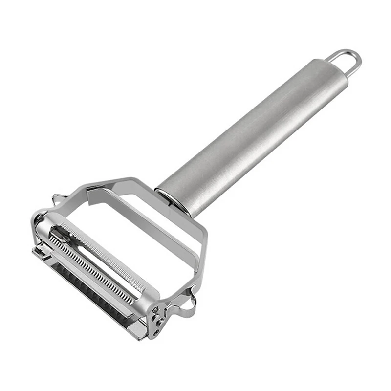 Stainless Steel Peeler Vegetable Cucumber Carrot Fruit Potato Double Planing Grater Planing Kitchen Accessories kitchen gadget 
Stainless Steel Peeler Vegetable Cucumber Carrot Fruit Potato Double Planing Grater Planing Kitchen Accessories kitchen gadget