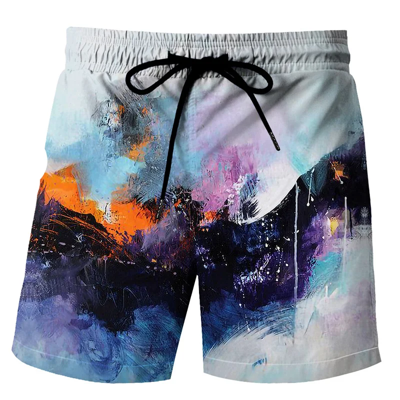 Art painting shorts 2021 summer 3D printing fashion lace-up pants casual men's swimming trunks sports breathable beach pants
Art painting shorts 2021 summer 3D printing fashion lace-up pants casual men's swimming trunks sports breathable beach pants