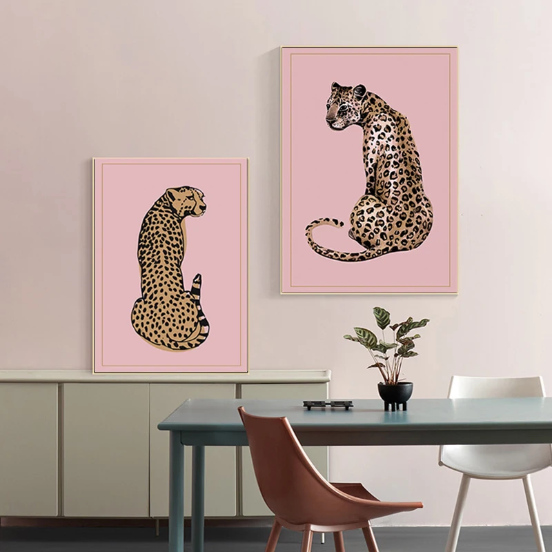 Modern Leopard Painting Wall Art Canvas Print Nordic Pink Vogue Animal Poster Ins Picture For Livingroom Home Decor Unframed
Modern Leopard Painting Wall Art Canvas Print Nordic Pink Vogue Animal Poster Ins Picture For Livingroom Home Decor Unframed