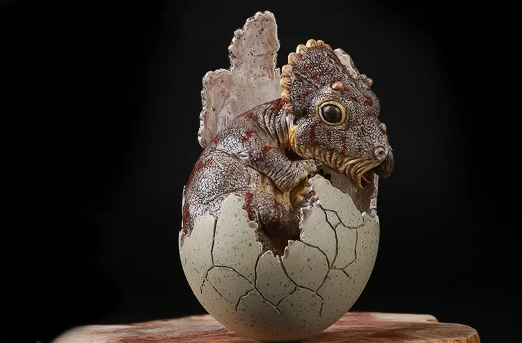 EDAGE Super Holiday Gift Cute Triceratops for Kit Egg Garage Baby Simulated Dinosaur Original Estartek (1pcs) Collection Resin E
EDAGE Super Holiday Gift Cute Triceratops for Kit Egg Garage Baby Simulated Dinosaur Original Estartek (1pcs) Collection Resin E