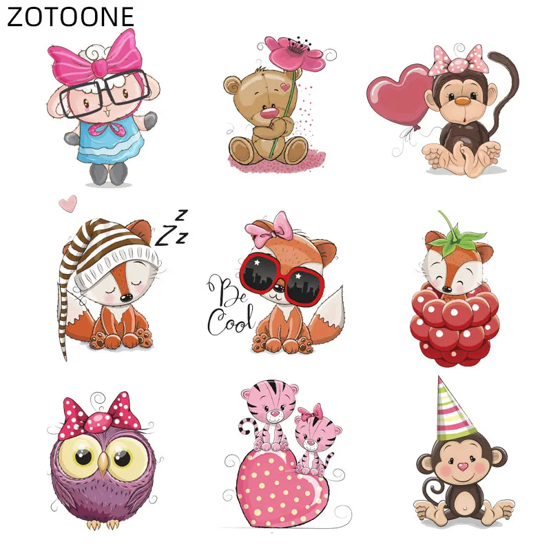 ZOTOONE Iron on Heat Transfers Animal Patches for Clothing Heart Sticker for Kids Applications DIY Cute Squirrel Patch Appliques
ZOTOONE Iron on Heat Transfers Animal Patches for Clothing Heart Sticker for Kids Applications DIY Cute Squirrel Patch Appliques