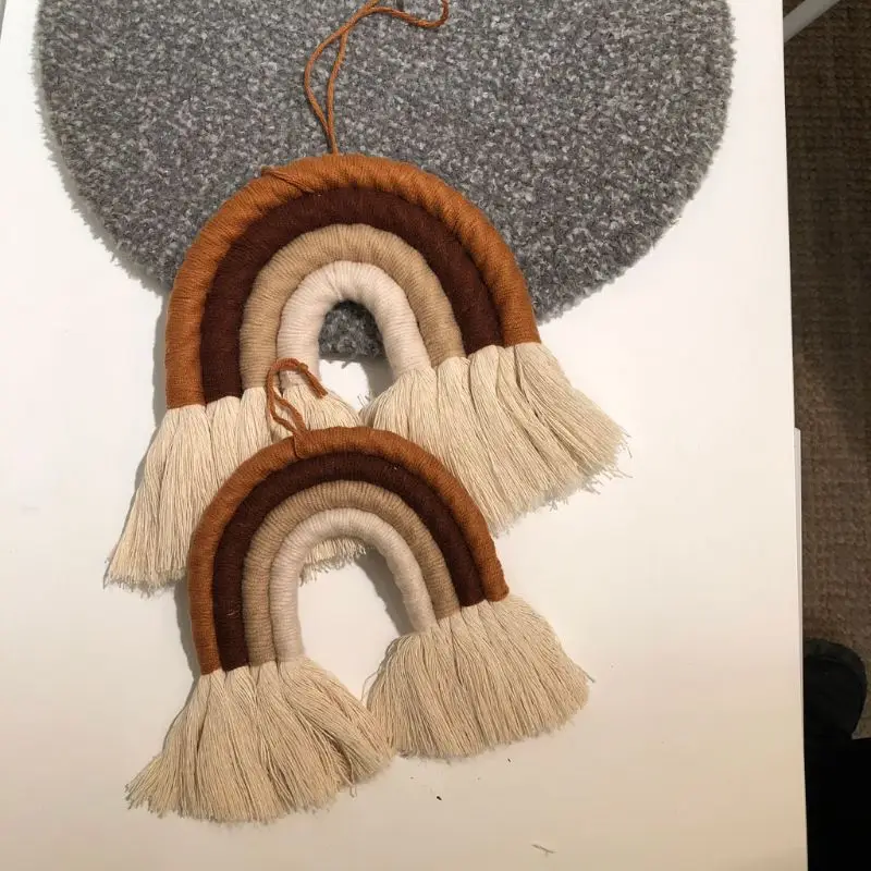 Украшение для дома, радуга, ручная работа, плетение, орнамент в скандинавском стиле для детской комнаты, настенная подвеска, Прямая поставка
Украшение для дома, радуга, ручная работа, плетение, орнамент в скандинавском стиле для детской комнаты, настенная подвеска, Прямая поставка