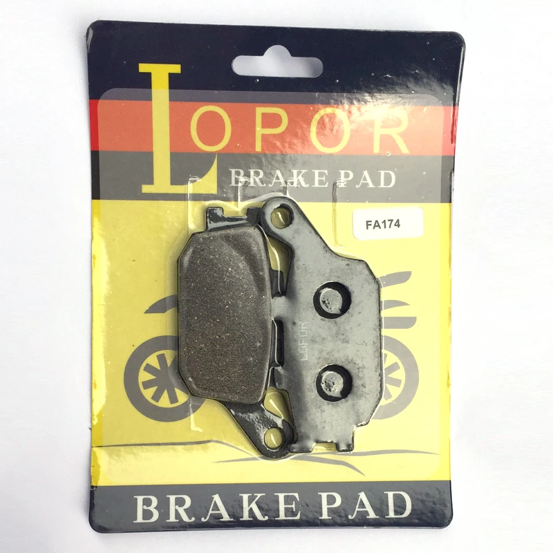 Motorcycle Rear Brake Pad for Honda NSS250 FORZA CBF500 CB600 CBF600 CBR600 FMX650 XL700 NC700 CB750 CB900 CBR900 CBR929 CRF1000
Motorcycle Rear Brake Pad for Honda NSS250 FORZA CBF500 CB600 CBF600 CBR600 FMX650 XL700 NC700 CB750 CB900 CBR900 CBR929 CRF1000