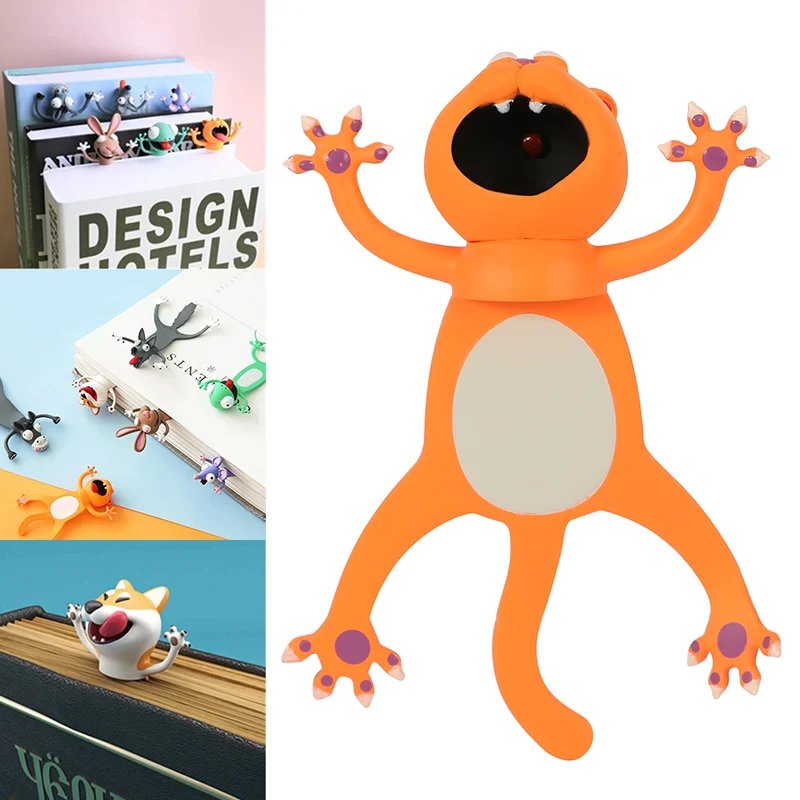 Newest Wacky Bookmark for More Fun Reading 3D Stereo Cartoon Lovely Animal Bookmark Wacky Bookmark
Newest Wacky Bookmark for More Fun Reading 3D Stereo Cartoon Lovely Animal Bookmark Wacky Bookmark