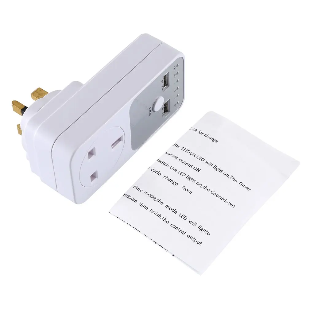 EU UK AU Plug Countdown Timer Switch Smart Control Plug-In Socket Auto Shut Off Outlet Automaticl Turn Off Electronic Device
EU UK AU Plug Countdown Timer Switch Smart Control Plug-In Socket Auto Shut Off Outlet Automaticl Turn Off Electronic Device