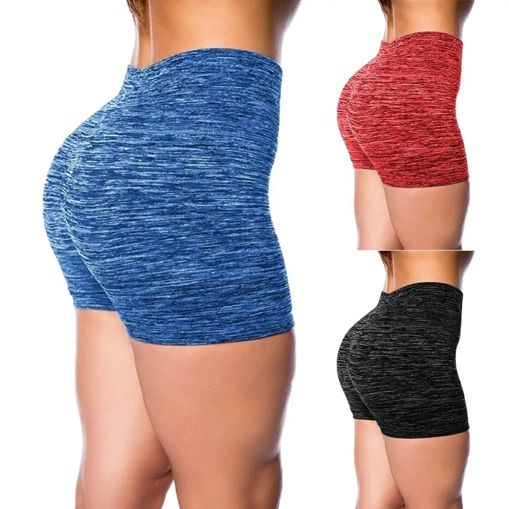 Women Elastic High Waist Solid Color Sports Fitness Shorts Fit Yoga Pants Yoga Pants
Women Elastic High Waist Solid Color Sports Fitness Shorts Fit Yoga Pants Yoga Pants