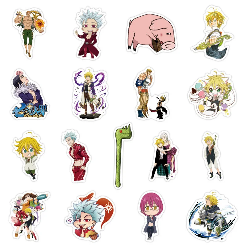 50PCS Seven Deadly Sins Season 2 Japanese Anime Graffiti Suitcase Suitcase Guitar Sticker
50PCS Seven Deadly Sins Season 2 Japanese Anime Graffiti Suitcase Suitcase Guitar Sticker