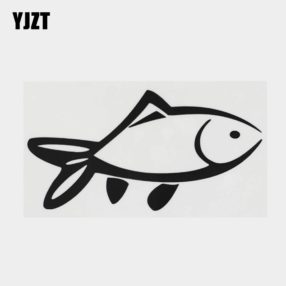 YJZT 14.4CM×7.5CM Amusing Small Fish Marine Animal Decal Vinyl Car Sticker Black/Silver 18A-0448
YJZT 14.4CM×7.5CM Amusing Small Fish Marine Animal Decal Vinyl Car Sticker Black/Silver 18A-0448