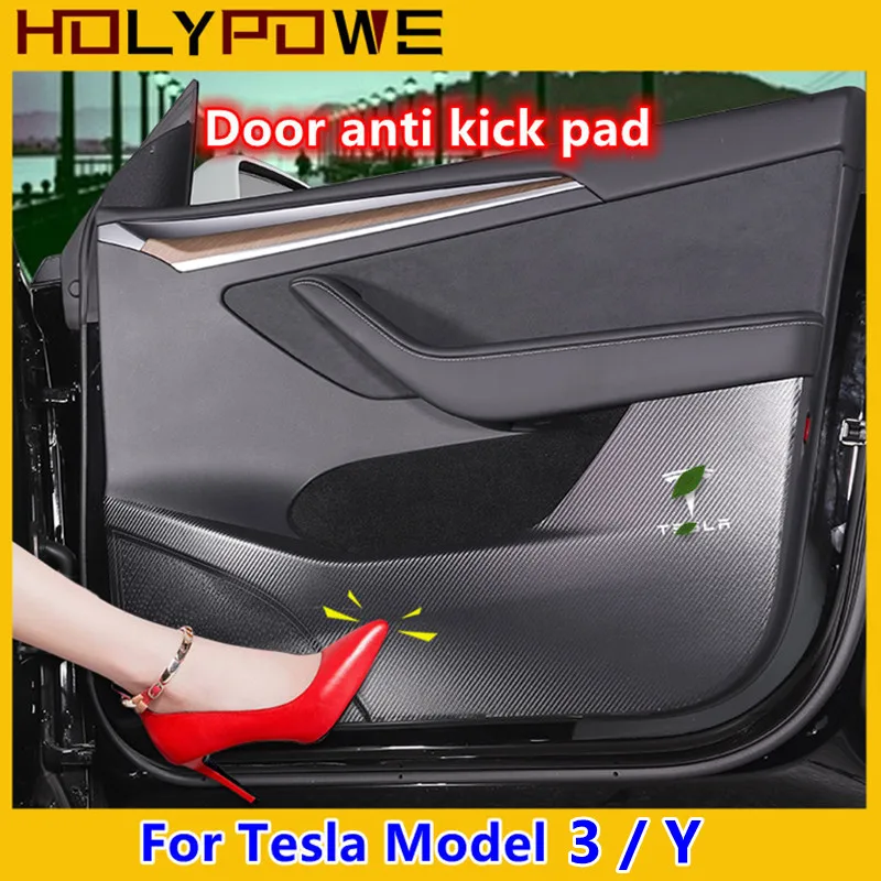 Car Door Anti Kick Pad For Tesla Model 3 Y Scratch Resistant Leather Carbon Fiber Dirt Protector Sticker Modified Accessories
Car Door Anti Kick Pad For Tesla Model 3 Y Scratch Resistant Leather Carbon Fiber Dirt Protector Sticker Modified Accessories
