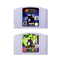 Video Game Cartridge Console Card 64 Bits Batman Series For Nintendo64 Please Note the Version of Console 
Video Game Cartridge Console Card 64 Bits Batman Series For Nintendo64 Please Note the Version of Console
