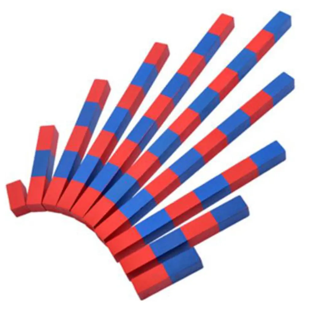 Math Toy Montessori Material Math Home Edition Red And Blue Digital Stick Children's Enlightenment Early Education Toys
Math Toy Montessori Material Math Home Edition Red And Blue Digital Stick Children's Enlightenment Early Education Toys