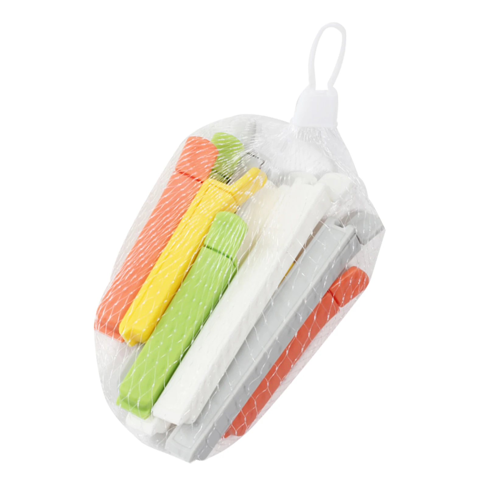 10 Mesh Bags Mixed Thickened Sealing Clips Snack Tea Food Sealer Clip For Kitchen Storage & Organization
10 Mesh Bags Mixed Thickened Sealing Clips Snack Tea Food Sealer Clip For Kitchen Storage & Organization