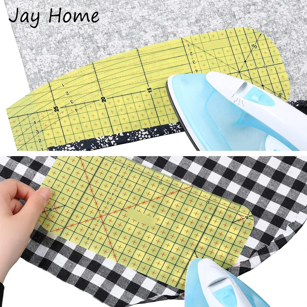 5Pcs Sewing Hot Ironing Ruler Quilting Patchwork Heat Ruler with Sewing Clip Ruler DIY Sewing Supplies Measuring Handmade Tools
5Pcs Sewing Hot Ironing Ruler Quilting Patchwork Heat Ruler with Sewing Clip Ruler DIY Sewing Supplies Measuring Handmade Tools